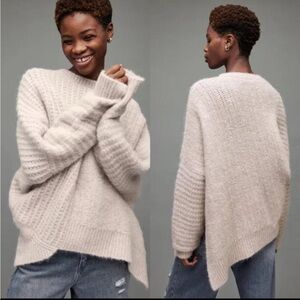 All Saints Asymmetrical Selena Sweater